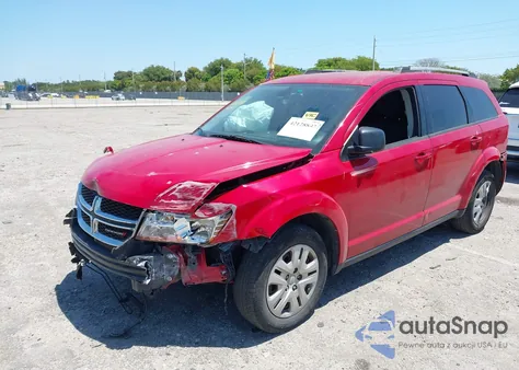 2018 Dodge Journey Se из США, поврежденный, VIN 3C4PDCAB4JT429750